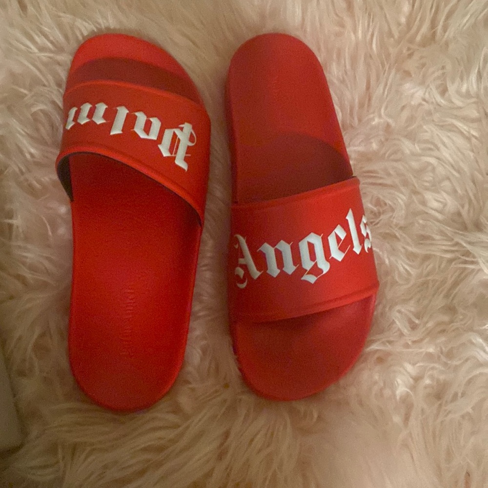 Red palm angels slides ( worn a couple times still in good condition )